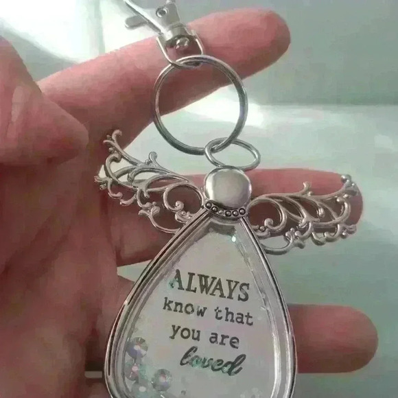 Keychain, christmas ornament angel - Picture 4 of 5